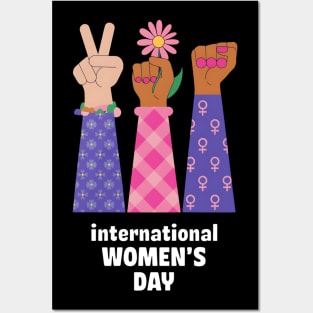 8 March Happy Womens Day International Womens Day Posters and Art